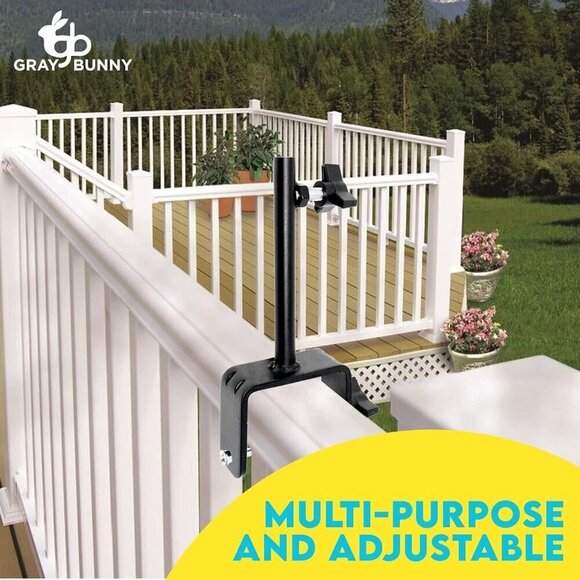 Gray Bunny Vertical Deck Hook Clamp, 3" Wide - Brand New - Picture 6 of 7